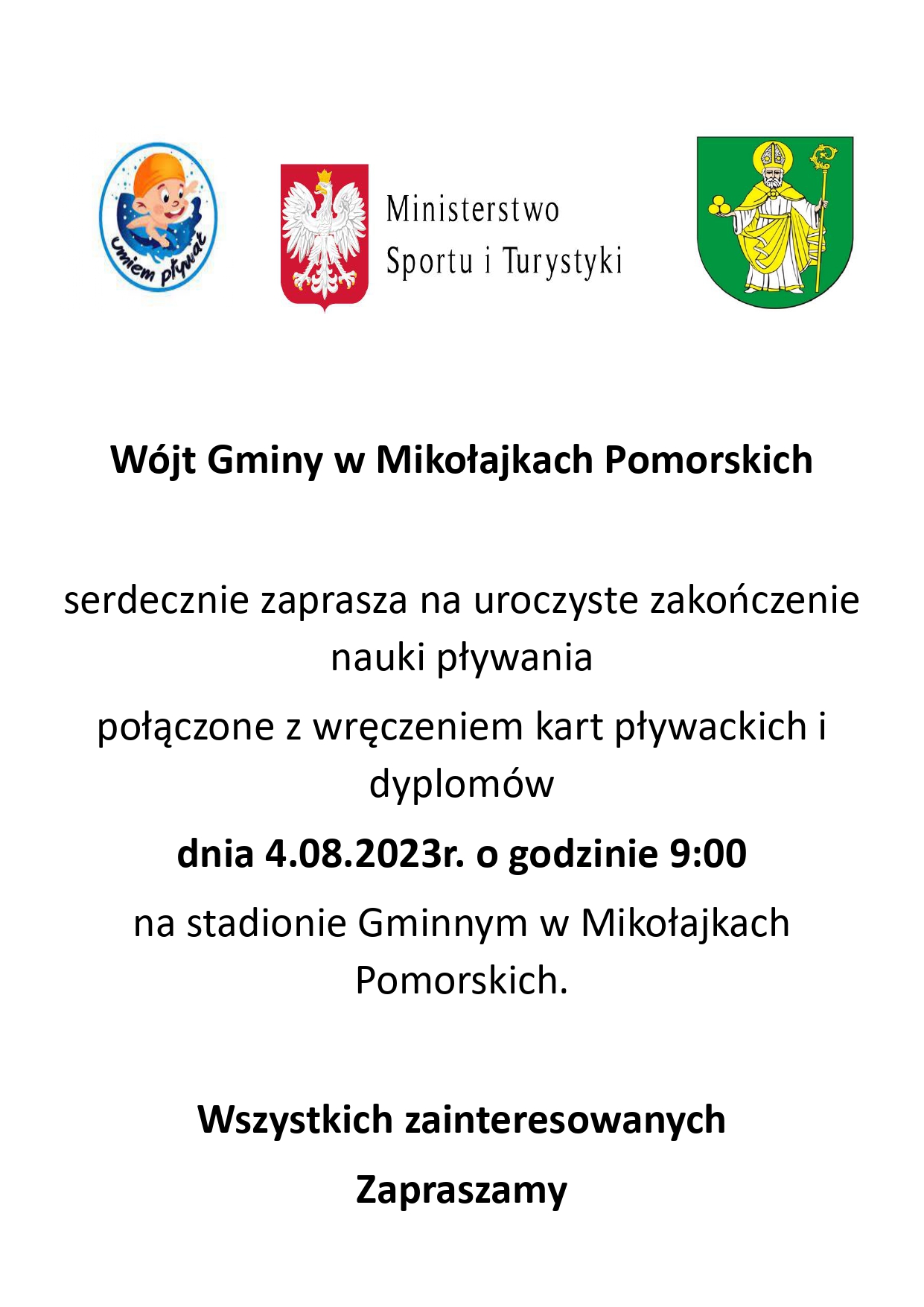Zakończenie_nauki_pływania
