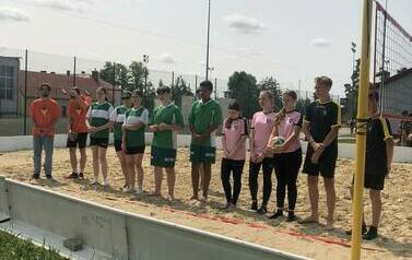 Powiatowe Igrzyska Młodzieży w Piłce Siatkowej Plażowej w Mikołajkach Pomorskich 38
