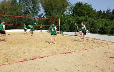 Powiatowe Igrzyska Młodzieży w Piłce Siatkowej Plażowej w Mikołajkach Pomorskich 96