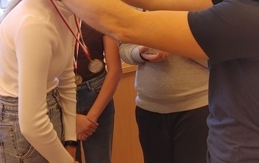 Powiatwoe Igrzyska Dzieci i Młodziezy w Drużynowych Szachach w Myslicach 16
