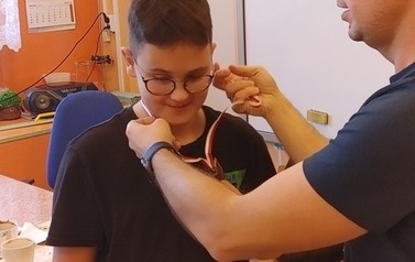 Powiatwoe Igrzyska Dzieci i Młodziezy w Drużynowych Szachach w Myslicach 21