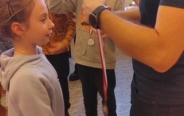 Powiatwoe Igrzyska Dzieci i Młodziezy w Drużynowych Szachach w Myslicach 22