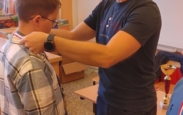Powiatwoe Igrzyska Dzieci i Młodziezy w Drużynowych Szachach w Myslicach 25