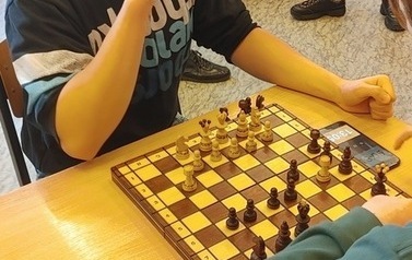 Powiatwoe Igrzyska Dzieci i Młodziezy w Drużynowych Szachach w Myslicach 44