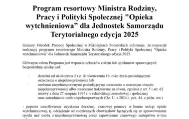 Opieka wytchnieniowa 2