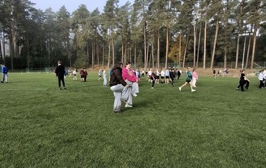 Szkolne Zawody w Biegach Przełajowych w Mikołajkach Pomorskich 10