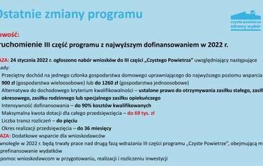 Program Czyste Powietrze - pigułka wiedzy 1