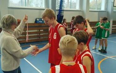 15.11.2022 r. - Igrzyska Dzieci chłopc&oacute;w i dziewcząt w koszyk&oacute;wce 3x3 w Mikołajkach Pomorskich 29
