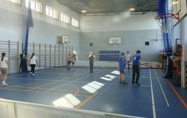 12.10.2022 r. - Powiawtowe Igrzyska dzieci i Młodzieży w Drużynowym Badminton w Mikołajkach Pomorskich 16