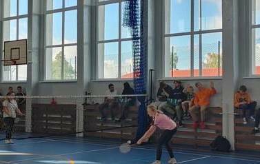 12.10.2022 r. - Powiawtowe Igrzyska dzieci i Młodzieży w Drużynowym Badminton w Mikołajkach Pomorskich 24