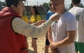 Powiatowa Licealiada w Piłce Siatkowej Plażowej dziewczat i chłopc&oacute;w w Mikołajkach Pomorskich 3