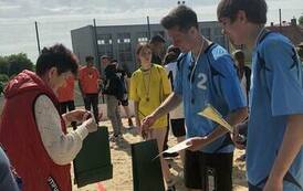 Powiatowa Licealiada w Piłce Siatkowej Plażowej dziewczat i chłopc&oacute;w w Mikołajkach Pomorskich 12