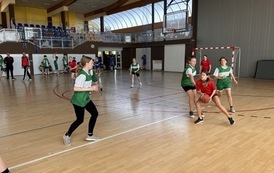 Powiatowe Igrzyska Dzieci w Koszyk&oacute;wce w kategorii dziewcząt i chłopc&oacute;w, w Sztumie 22