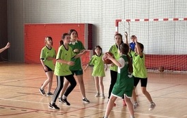 Powiatowe Igrzyska Dzieci w Koszyk&oacute;wce w kategorii dziewcząt i chłopc&oacute;w, w Sztumie 29