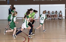 Powiatowe Igrzyska Dzieci w Koszyk&oacute;wce w kategorii dziewcząt i chłopc&oacute;w, w Sztumie 31