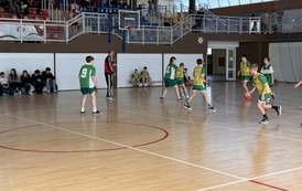 Powiatowe Igrzyska Dzieci w Koszyk&oacute;wce w kategorii dziewcząt i chłopc&oacute;w, w Sztumie 50