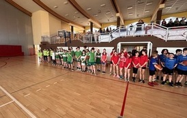 Powiatowe Igrzyska Dzieci w Koszyk&oacute;wce w kategorii dziewcząt i chłopc&oacute;w, w Sztumie 58