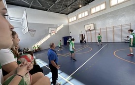 Powiatowe Igrzyska Młodzieży w Piłce Siatkowej w kategorii dziewcząt i chłopc&oacute;w w Mikołajkach Pomorskich 113