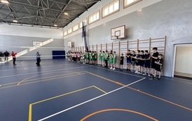 Powiatowe Igrzyska Młodzieży w Piłce Siatkowej w kategorii dziewcząt i chłopc&oacute;w w Mikołajkach Pomorskich 145