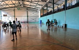 P&oacute;łfinał Wojewodzkich  Igrzysk Dzieci w Piłkce siatkowej w Sadlinkach 5