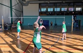 P&oacute;łfinał Wojewodzkich  Igrzysk Dzieci w Piłkce siatkowej w Sadlinkach 16