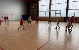 Powiatowe Igrzyska Dzieci w piłce ręcznej, w kategorii chłopc&oacute;w i dziewcząt w  Sztumie 36