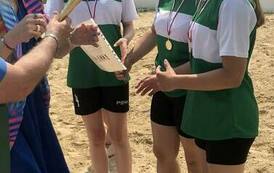 Powiatowe Igrzyska Młodzieży w Piłce Siatkowej Plażowej w Mikołajkach Pomorskich 13