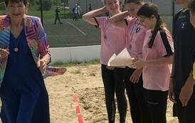 Powiatowe Igrzyska Młodzieży w Piłce Siatkowej Plażowej w Mikołajkach Pomorskich 19