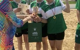 Powiatowe Igrzyska Młodzieży w Piłce Siatkowej Plażowej w Mikołajkach Pomorskich 21