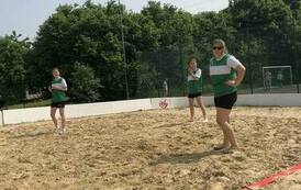 Powiatowe Igrzyska Młodzieży w Piłce Siatkowej Plażowej w Mikołajkach Pomorskich 23