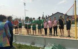 Powiatowe Igrzyska Młodzieży w Piłce Siatkowej Plażowej w Mikołajkach Pomorskich 24