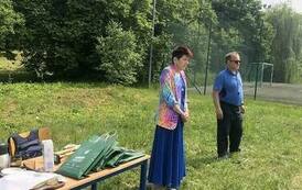 Powiatowe Igrzyska Młodzieży w Piłce Siatkowej Plażowej w Mikołajkach Pomorskich 27