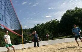 Powiatowe Igrzyska Młodzieży w Piłce Siatkowej Plażowej w Mikołajkach Pomorskich 28