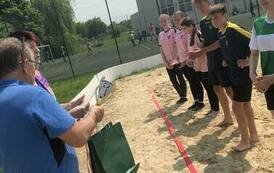 Powiatowe Igrzyska Młodzieży w Piłce Siatkowej Plażowej w Mikołajkach Pomorskich 42