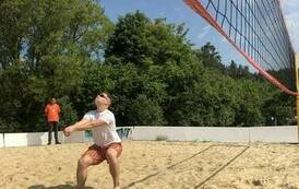 Powiatowe Igrzyska Młodzieży w Piłce Siatkowej Plażowej w Mikołajkach Pomorskich 46