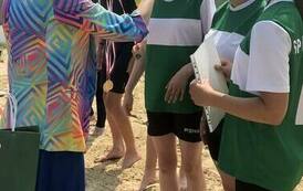 Powiatowe Igrzyska Młodzieży w Piłce Siatkowej Plażowej w Mikołajkach Pomorskich 47