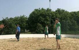 Powiatowe Igrzyska Młodzieży w Piłce Siatkowej Plażowej w Mikołajkach Pomorskich 54