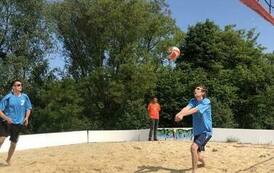 Powiatowe Igrzyska Młodzieży w Piłce Siatkowej Plażowej w Mikołajkach Pomorskich 55