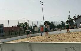 Powiatowe Igrzyska Młodzieży w Piłce Siatkowej Plażowej w Mikołajkach Pomorskich 83