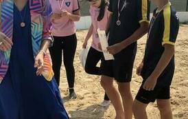 Powiatowe Igrzyska Młodzieży w Piłce Siatkowej Plażowej w Mikołajkach Pomorskich 85