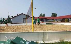 Powiatowe Igrzyska Młodzieży w Piłce Siatkowej Plażowej w Mikołajkach Pomorskich 88