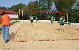 Powiatowe Igrzyska Młodzieży w Piłce Siatkowej Plażowej w Mikołajkach Pomorskich 90