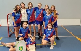 Powiatowe Igrzysk Dzieci w kategorii dziewcząt i chłopc&oacute;w w Unihokeju 6