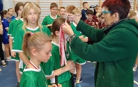 Powiatowe Igrzysk Dzieci w kategorii dziewcząt i chłopc&oacute;w w Unihokeju 31