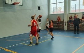Igrzyska Dzieci chłopc&oacute;w i dziewcząt w koszyk&oacute;wce 3x3 w Mikołajkach Pomorskich 19