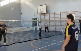 Powiawtowe Igrzyska dzieci i Młodzieży w Druzynowym Badminton w Mikołajkach Pomorskich 78