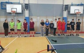 Powiatowe Igrzyska Młodzieży w Drużynowym Turnieju Tenisa Stołowego w  Gościszewie 5