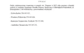 Opieka wytchnieniowa 1