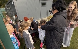 Szkolne Zawody w Biegach Przełajowych w Mikołajkach Pomorskich 6