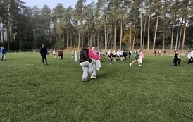 Szkolne Zawody w Biegach Przełajowych w Mikołajkach Pomorskich 10